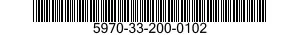 5970-33-200-0102 INSULATOR,PLATE 5970332000102 332000102