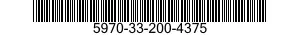 5970-33-200-4375 INSULATOR,BUSHING 5970332004375 332004375
