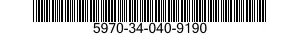 5970-34-040-9190 INSULATION SLEEVING,ELECTRICAL 5970340409190 340409190