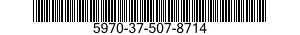 5970-37-507-8714 INSULATOR,PLATE 5970375078714 375078714