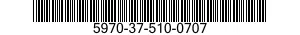 5970-37-510-0707 INSULATION SLEEVING,ELECTRICAL 5970375100707 375100707