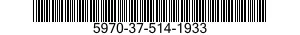 5970-37-514-1933 INSULATOR,ELECTRICA 5970375141933 375141933