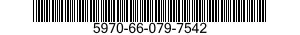 5970-66-079-7542 SLEEVING,TEXTILE,ELECTRICAL 5970660797542 660797542