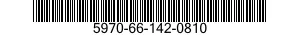 5970-66-142-0810 INSULATION SLEEVING,ELECTRICAL 5970661420810 661420810