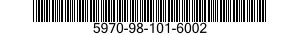 5970-98-101-6002  5970981016002 981016002