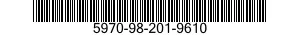 5970-98-201-9610  5970982019610 982019610