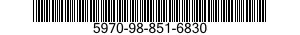 5970-98-851-6830  5970988516830 988516830