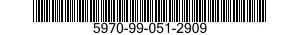 5970-99-051-2909 INSULATION SLEEVING,ELECTRICAL 5970990512909 990512909