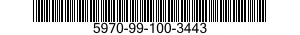 5970-99-100-3443  5970991003443 991003443