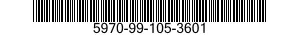 5970-99-105-3601  5970991053601 991053601