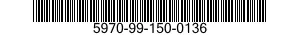 5970-99-150-0136  5970991500136 991500136