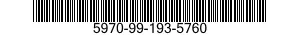 5970-99-193-5760  5970991935760 991935760
