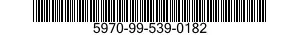 5970-99-539-0182 INSULATION SLEEVING,ELECTRICAL 5970995390182 995390182