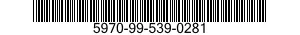 5970-99-539-0281 INSULATION SLEEVING,ELECTRICAL 5970995390281 995390281
