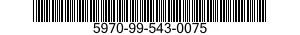 5970-99-543-0075 INSULATOR,BUSHING 5970995430075 995430075