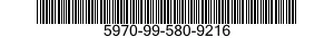 5970-99-580-9216 INSULATION SLEEVING,ELECTRICAL 5970995809216 995809216
