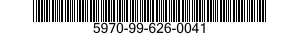 5970-99-626-0041  5970996260041 996260041