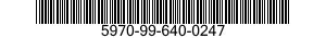 5970-99-640-0247 INSULATION SLEEVING,ELECTRICAL 5970996400247 996400247