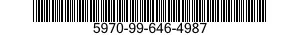 5970-99-646-4987 INSULATOR,PLATE 5970996464987 996464987