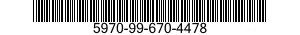 5970-99-670-4478 SLEEVE,MARKER,CABLE 5970996704478 996704478