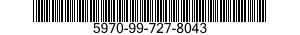 5970-99-727-8043 INSULATION SLEEVING 5970997278043 997278043