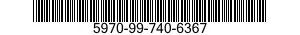 5970-99-740-6367  5970997406367 997406367