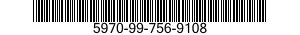 5970-99-756-9108 INSULATION SLEEVING,ELECTRICAL 5970997569108 997569108