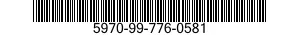 5970-99-776-0581  5970997760581 997760581