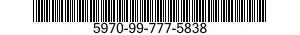5970-99-777-5838 INSULATOR,PLATE 5970997775838 997775838