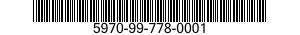 5970-99-778-0001 INSULATOR,BUSHING 5970997780001 997780001
