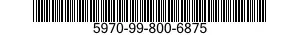 5970-99-800-6875  5970998006875 998006875