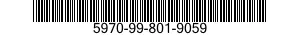 5970-99-801-9059 INSULATION SLEEVING,ELECTRICAL 5970998019059 998019059