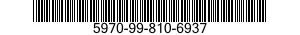 5970-99-810-6937  5970998106937 998106937