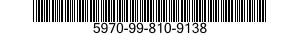5970-99-810-9138 INSULATION SLEEVING,ELECTRICAL,SPECIAL PURPOSE 5970998109138 998109138