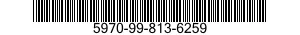 5970-99-813-6259 INSULATOR,ANGLE BRACKET 5970998136259 998136259