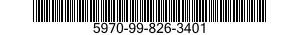 5970-99-826-3401 INSULATION SLEEVING,ELECTRICAL 5970998263401 998263401