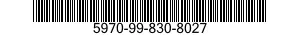 5970-99-830-8027  5970998308027 998308027