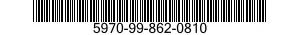 5970-99-862-0810 INSULATION SLEEVING,ELECTRICAL 5970998620810 998620810