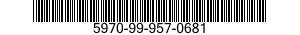 5970-99-957-0681  5970999570681 999570681