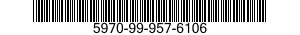 5970-99-957-6106 BOOT,DUST AND MOISTURE SEAL 5970999576106 999576106