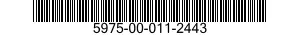5975-00-011-2443  5975000112443 000112443