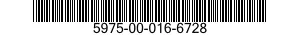 5975-00-016-6728  5975000166728 000166728
