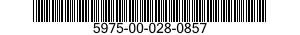5975-00-028-0857  5975000280857 000280857
