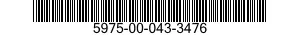 5975-00-043-3476  5975000433476 000433476