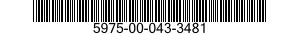 5975-00-043-3481  5975000433481 000433481