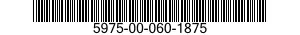 5975-00-060-1875 HANGER,CABLE 5975000601875 000601875