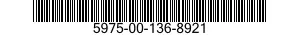 5975-00-136-8921  5975001368921 001368921