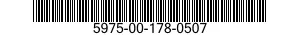 5975-00-178-0507  5975001780507 001780507