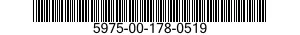 5975-00-178-0519  5975001780519 001780519