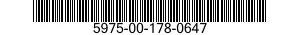 5975-00-178-0647  5975001780647 001780647